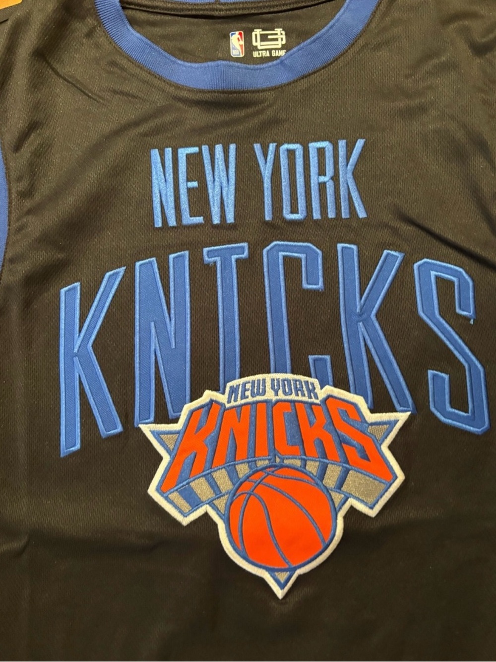 New York Knicks Jalen Brunson Ultra Game Brand Basketball Tank Top Size Small - Picture 2 of 5